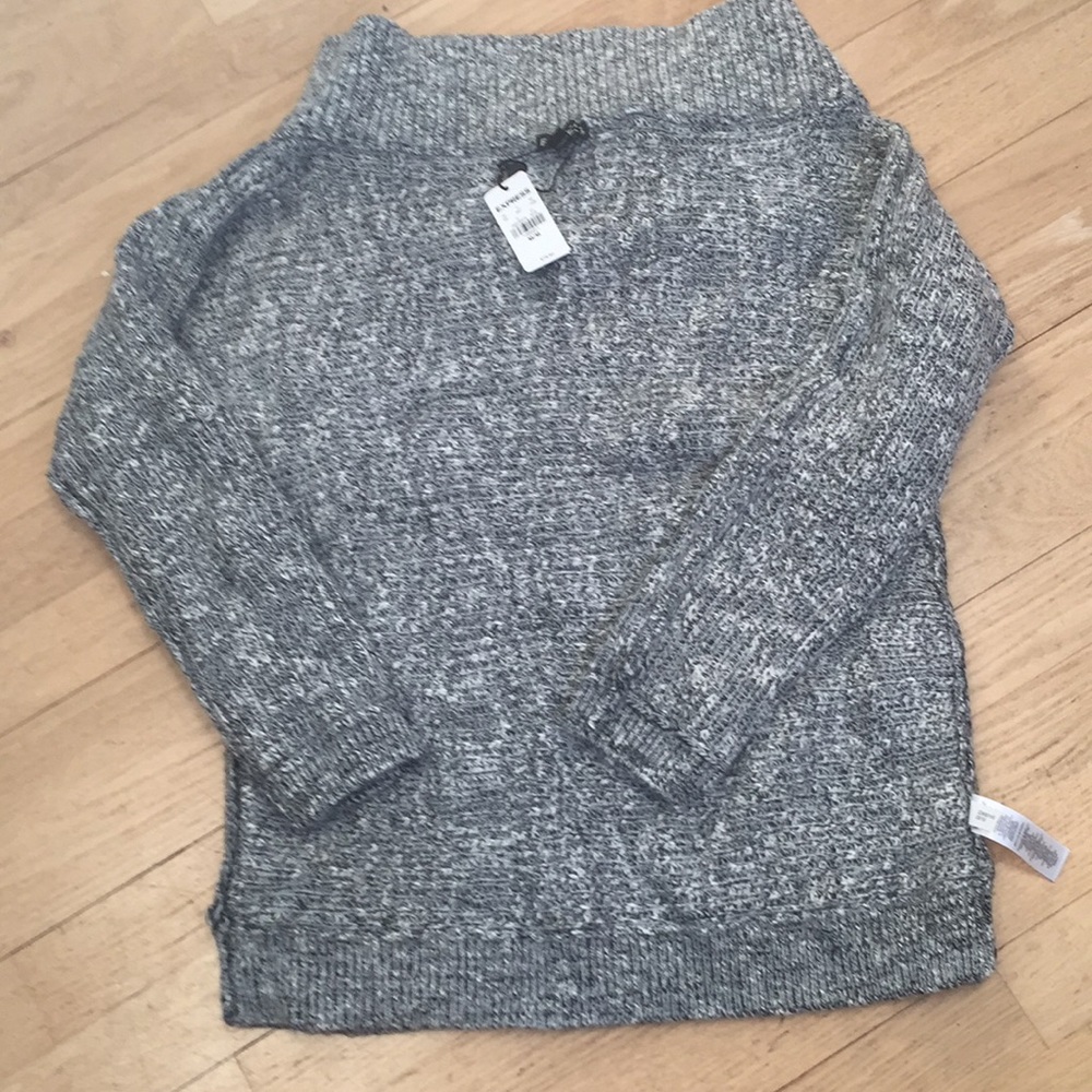 Express off the shoulder sweater